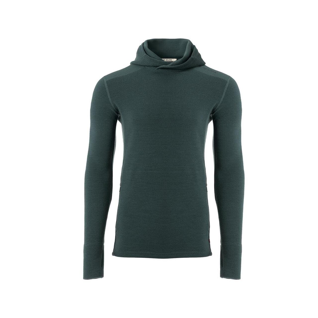 Aclima Mens StreamWool Hoodie (Grøn (GREEN GABLES) Small)