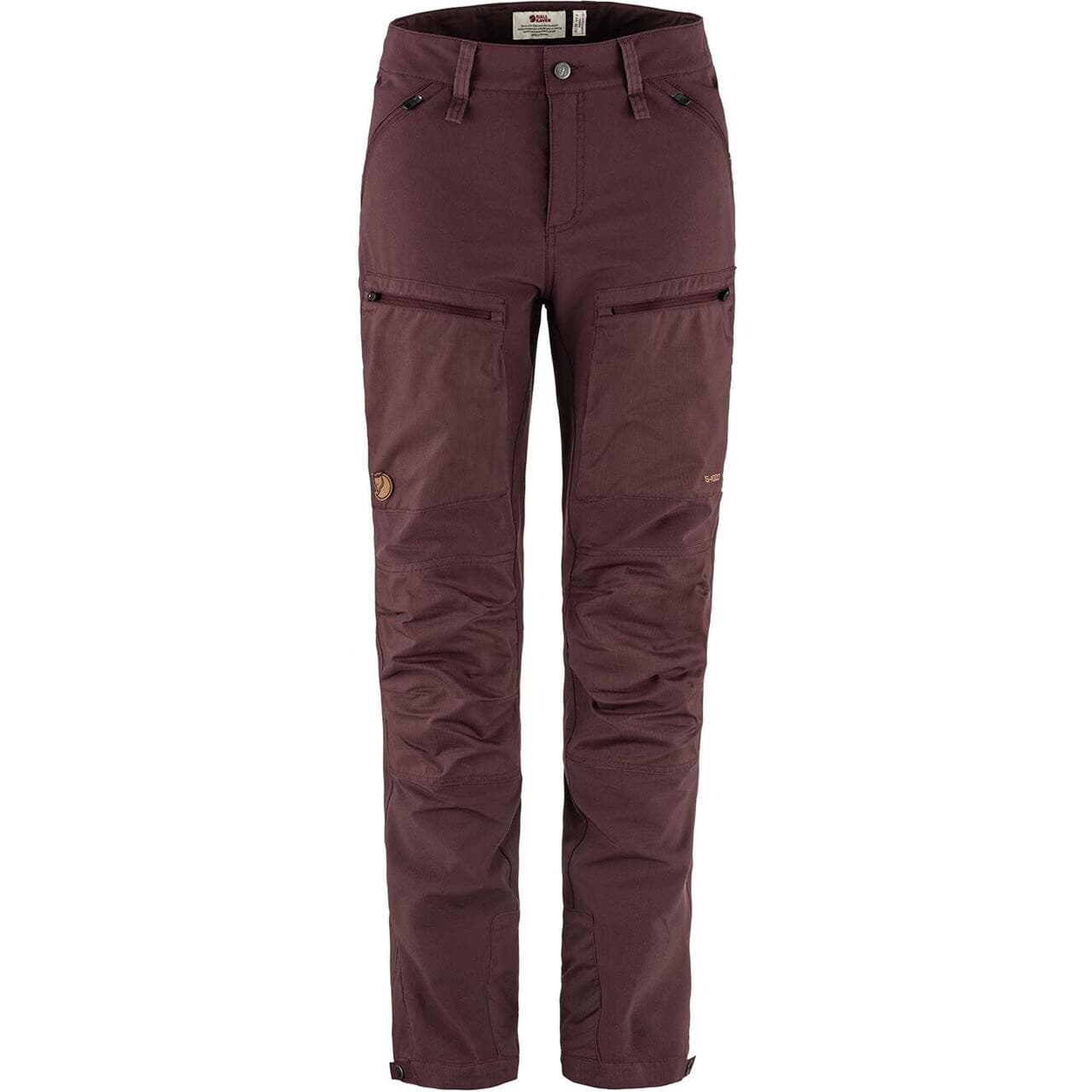 Fjällräven Womens Keb Agile Trousers (Rød (PORT/357) 42 lang)