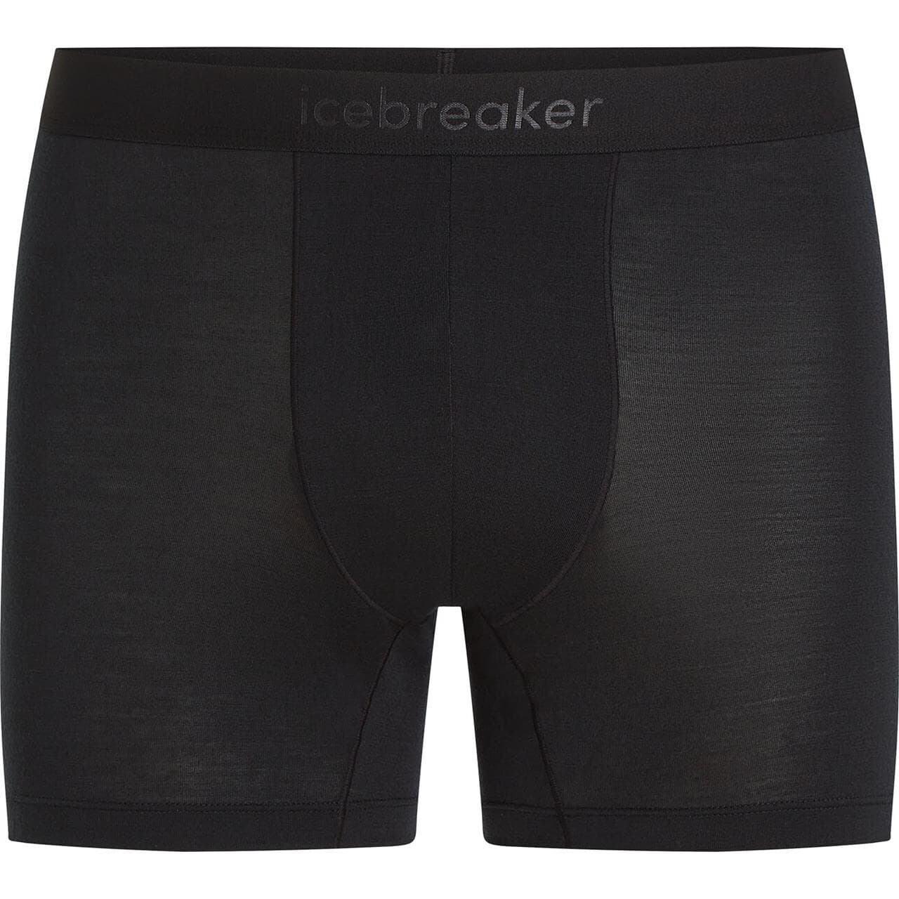 Icebreaker Mens Merino 125 Cool-lite Anatomica Boxers (Sort (BLACK) Large)