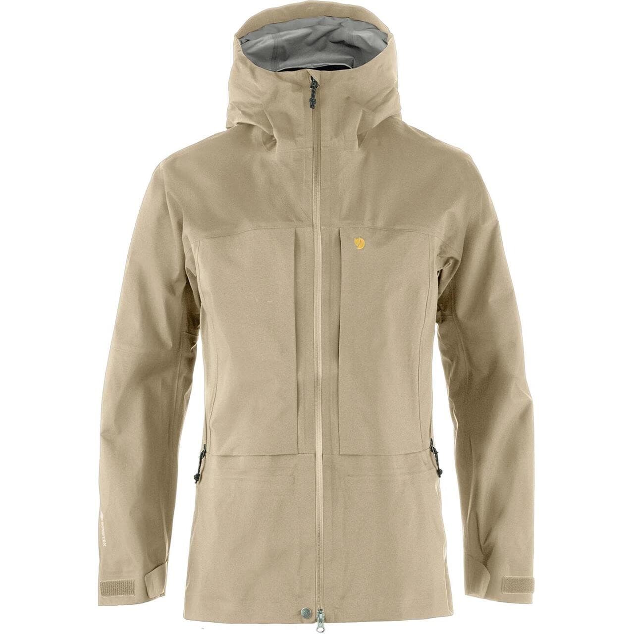 Fjällräven Womens Bergtagen GTX Touring Jacket (Beige (FOSSIL/118) X-large)