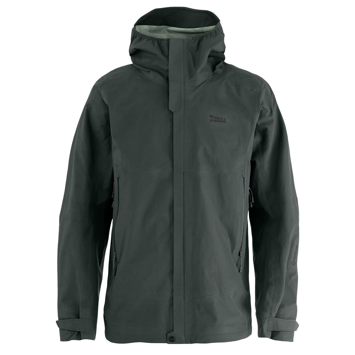 Tierra Mens Back Up 3L Jacket (Grå (PITCH GRAY) X-large)