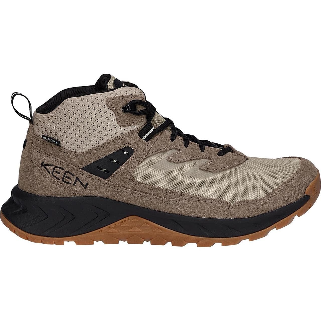 Keen Mens Hightrail Mid WP (Brun (BRINDLE/OAK BUFF) 45)