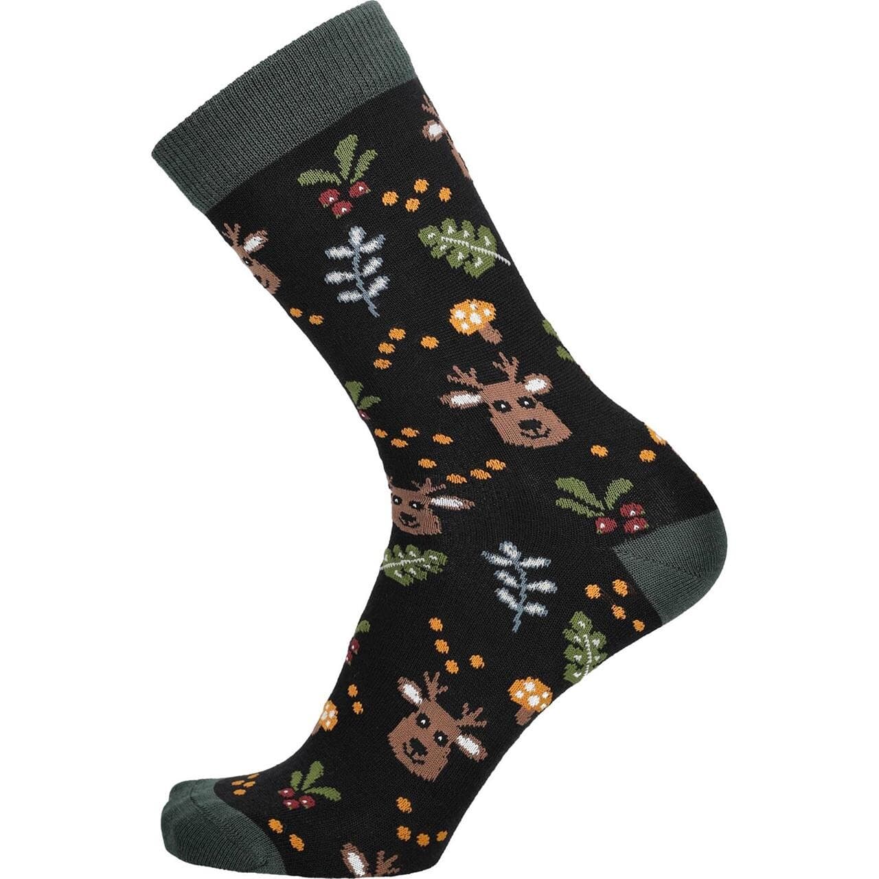 Friluftsland Merino Lifestyle Reindeer`s Autumn (Sort (BLACK) 39-42)