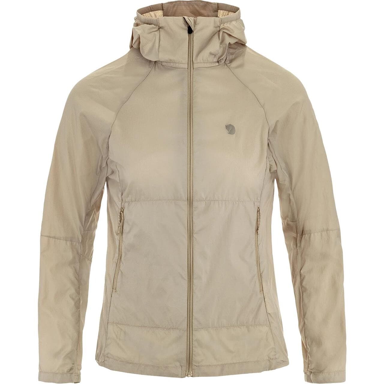 Fjällräven Womens Keb Lätt Wind Jacket (Grå (FOSSIL/118) X-small)