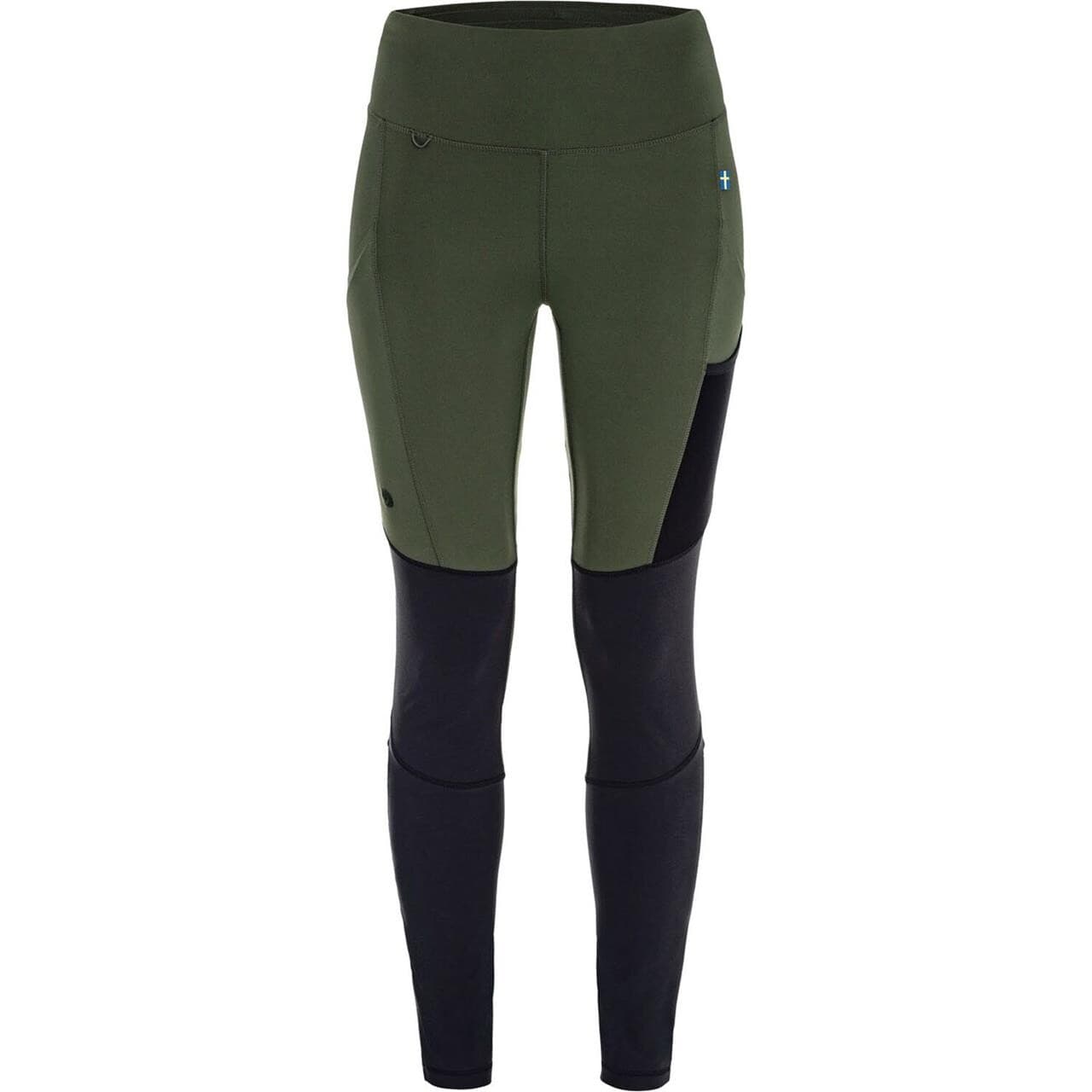 Fjällräven Womens Keb Agile Tights (Grøn (DEEP FOREST-BLACK/662-550) XX-small)