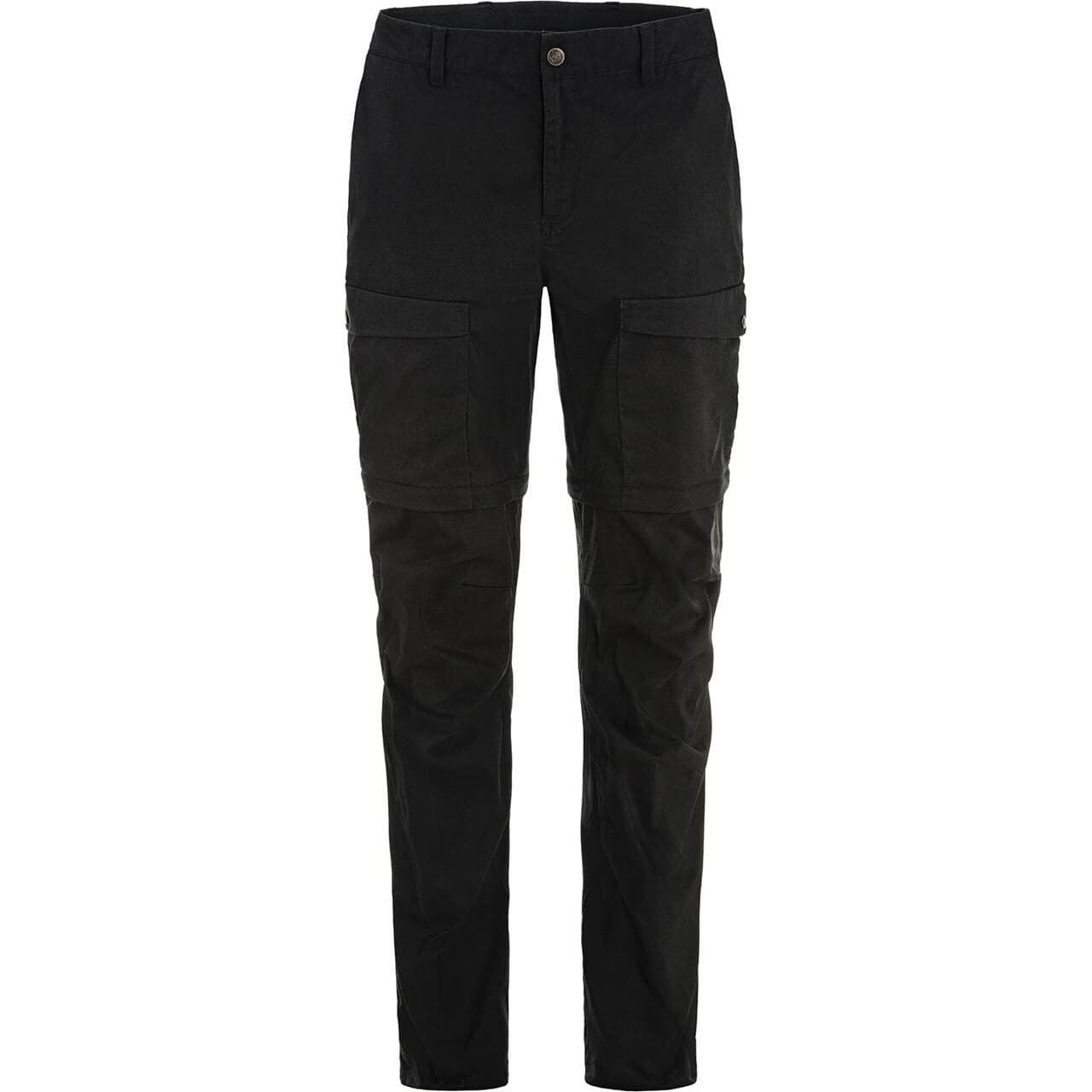 Fjällräven Womens Abisko Hybrid Trail Trousers Zip-off (Sort (BLACK/550) 38 kort)