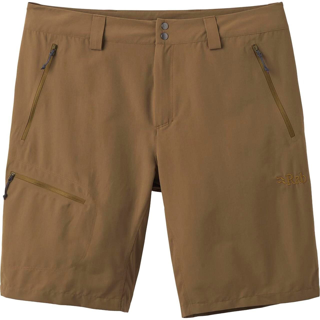 RAB Mens Incline Light Shorts 10" (Brun (OAK) W30)