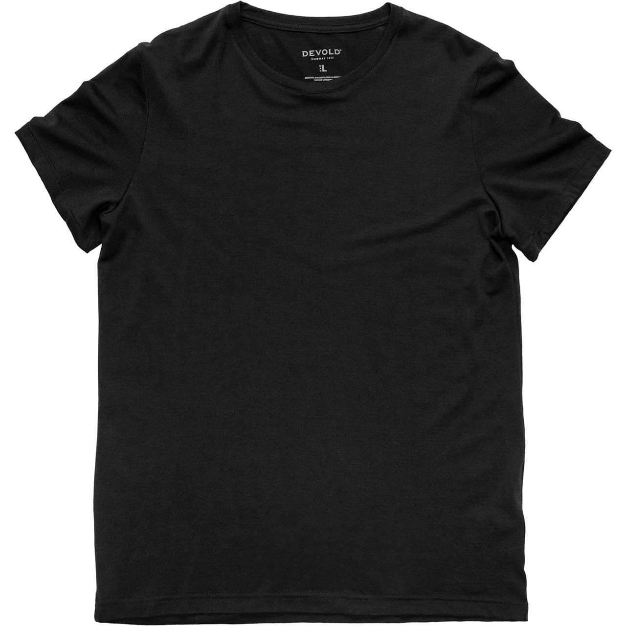 Devold Mens Classic Tee (Sort (BLACK) Medium)