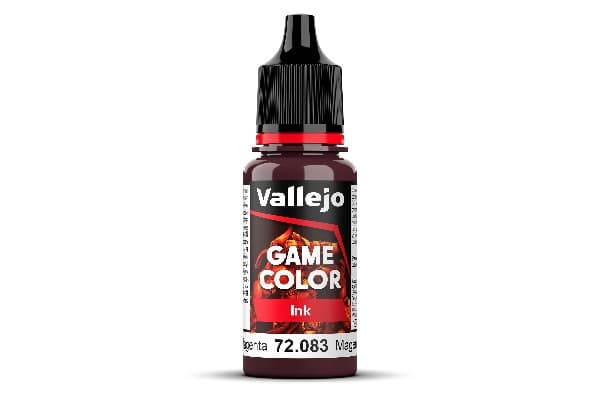 Vallejo Maling - Game Color: Ink - Magenta - 18ml