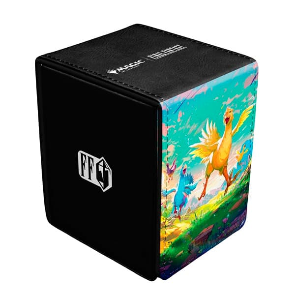 Deck Box - Magic - Alcove Flip Box (Leatherette): Final Fantasy: Chocobo Bundle Key Art - Ultra Pro #38497