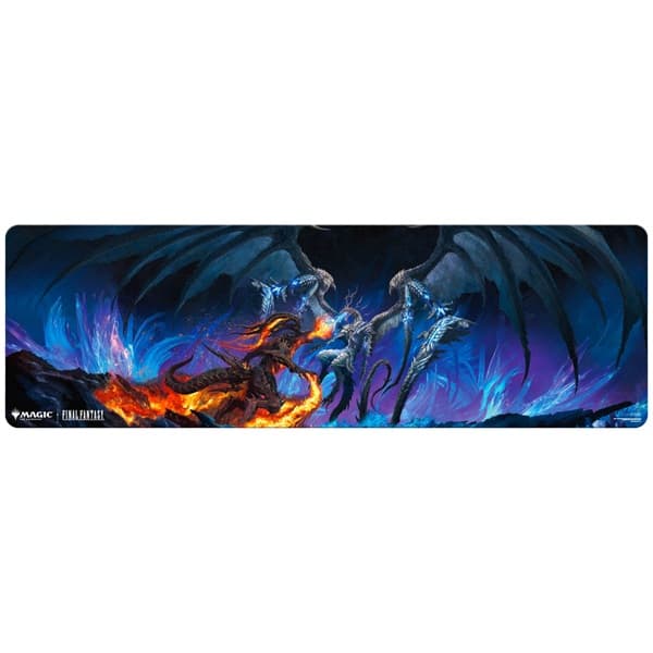 Magic Bord-SpillemÃ¥tte (8 ft Table Playmat) - Universes Beyond: Final Fantasy: Key Art (Ifrit vs Bahamut) - Ultra Pro #38739