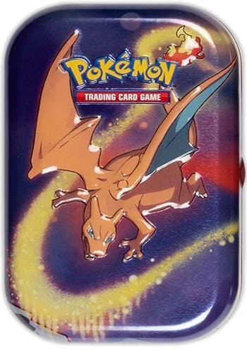 Pokemon Tin Kasse - Kanto Power Mini Tin: Charizard (2 Boosters, Billedkort & MÃ¸nt)