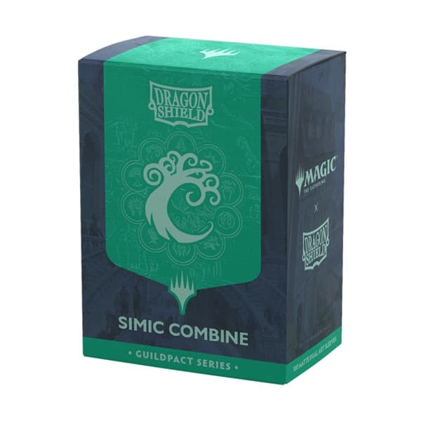 Dragon Shield Deck Protectors - Matte Dual Art Sleeves: Magic: The Gathering: The Guildpact Series - Simic Combine - 100 lommer - Dragonshield - Sleeves #AT-16512