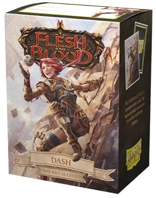 Dragon Shield Deck Protectors - Matte Art Sleeves: Flesh and Blood: Dash - 100 lommer - Dragonshield - Sleeves #AT-16088
