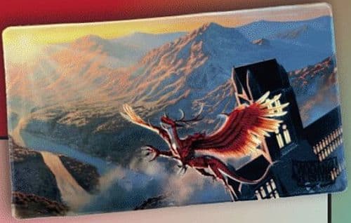 SpillemÃ¥tte (Playmat) - Dragon Shield: Crimson - Logi #AT-21521-LIM *Limited Edition*