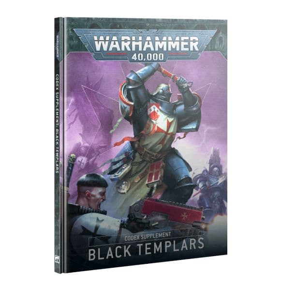 Codex: Space Marines Supplement: Black Templars (2025) (10th Edition) (Hardcover) - 60030101065