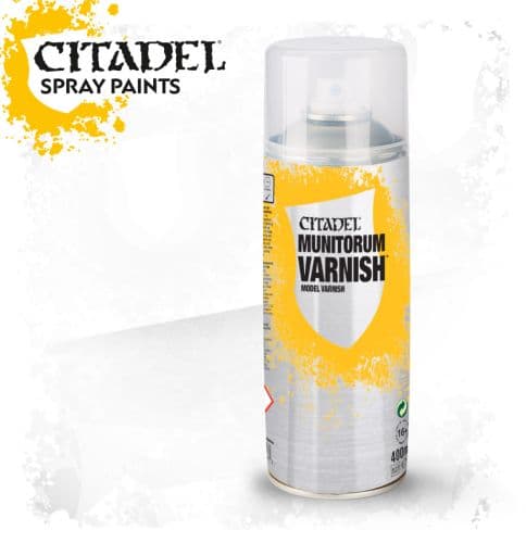 Citadel Munitorum Varnish Spray (Matte) - 8020999910706