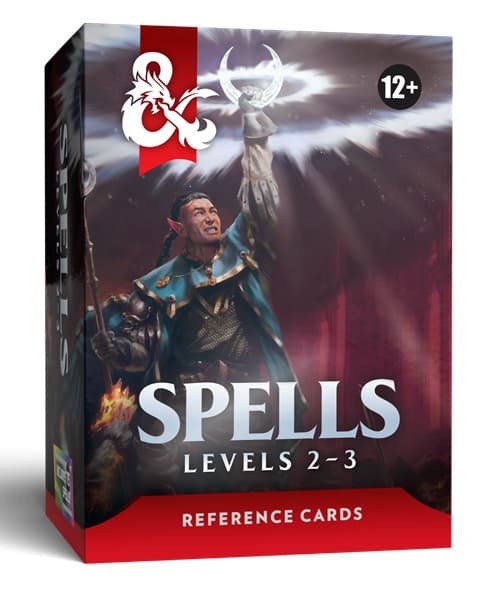 D&D 5.5/5e TilbehÃ¸r - Reference Cards Deck - Spells: Levels 2-3 (Trove 2) - Dungeons And Dragons 5th Edition
