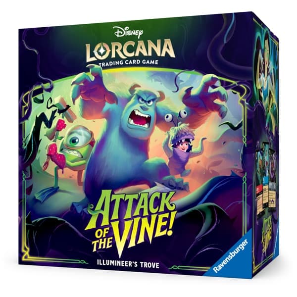 Disney Lorcana TCG: Set 13 - Attack of the Vine! - Illumineer's Trove (8 Booster Packs)