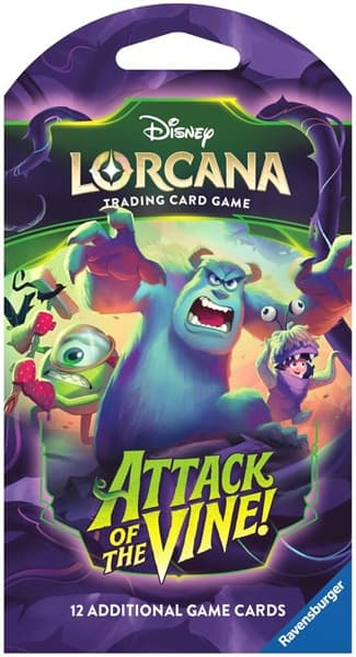 Disney Lorcana TCG: Set 13 - Attack of the Vine! - Sleeved Booster Pack