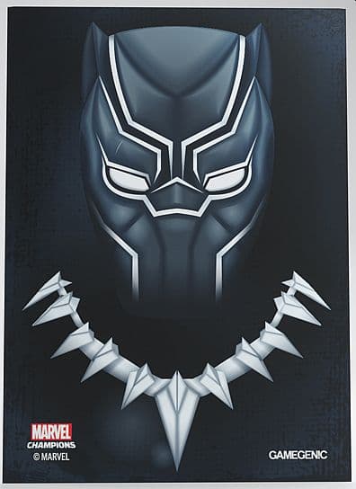 Gamegenic - Marvel Champions Sleeves - Black Panther (50+1 Kortlommer)