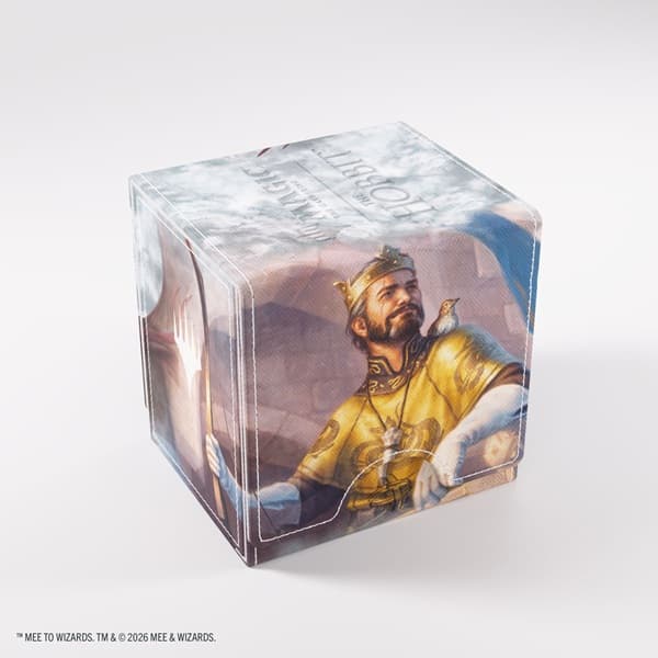 Gamegenic - Deck Box: Magic: The Gathering - The Hobbit - Sidekick Pro 100+ XL - Bard, King of Dale/Smaug, Wicked Worm