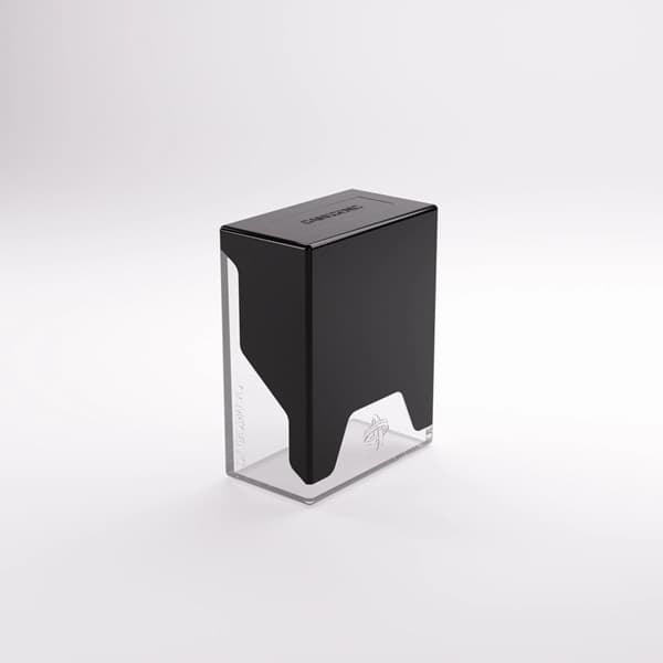 Gamegenic - Deck Box: Bastion 50+ XL - Black/Clear (Sort/Transparent)