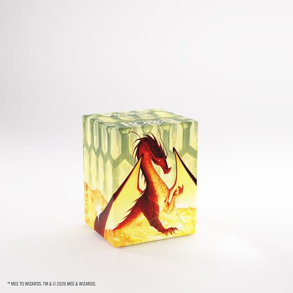 Gamegenic - Deck Box: Magic: The Gathering - The Hobbit - Bastion 80+ XL - Smaug the Golden