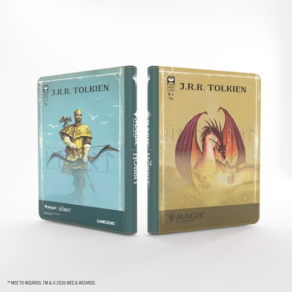 Gamegenic - Mappe: Magic: The Gathering - The Hobbit - Zip-Up Album 18-Pocket (Holder 360 Kort) - Gleaming Splendor/The King of Dale