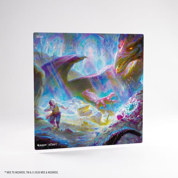 Gamegenic - SpillemÃ¥tte: Magic: The Gathering - The Hobbit Prime 2-Player Playmat - The Desolation of Smaug