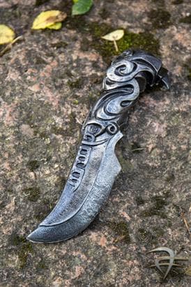 Eldarian Dagger - Black - Epic Armoury - 16cm - Live Rollespils KastevÃ¥ben