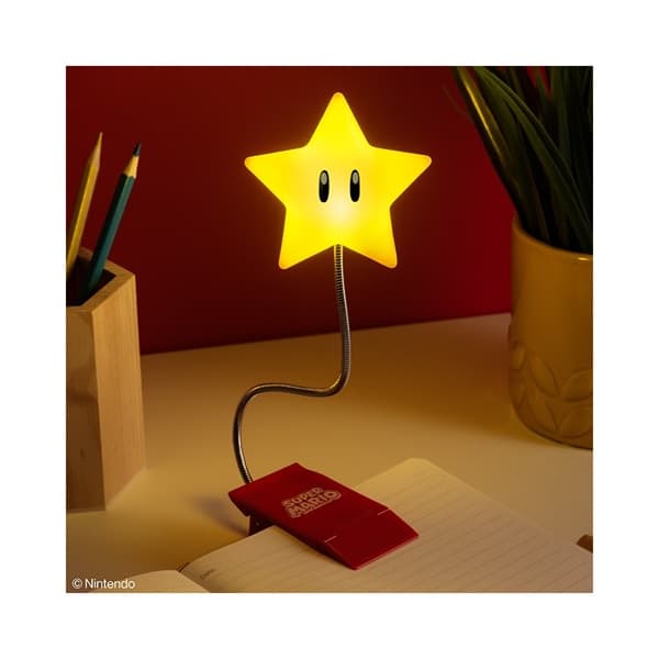 Nintendo - Mario Star - Clip Lamp