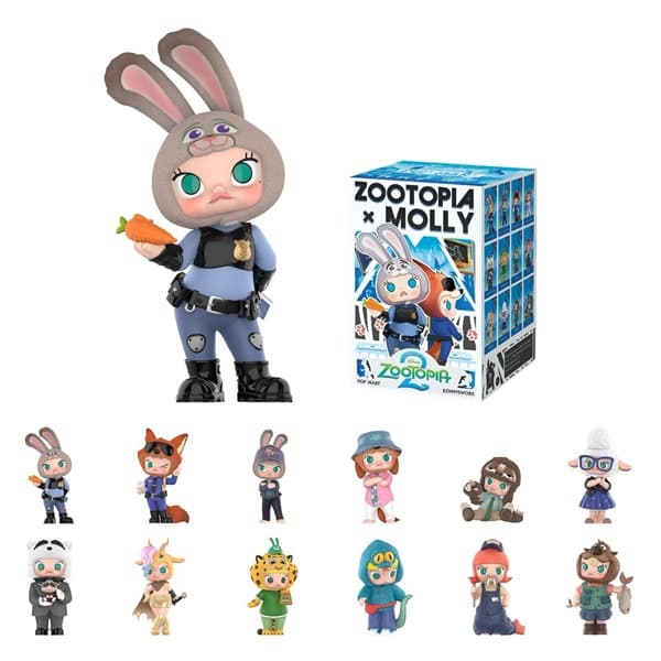 Molly Ã Zootopia: Co-Branded Series - Figures Blindbox