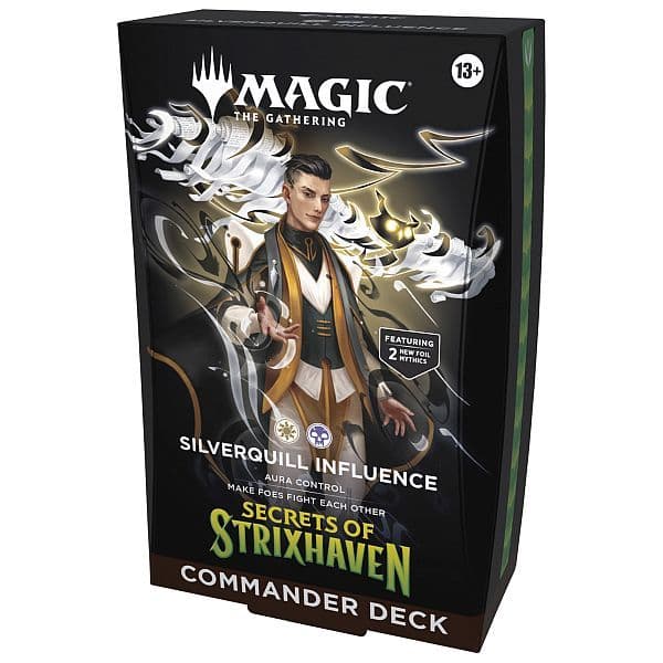 Secrets of Strixhaven Commander Deck Silverquill Influence