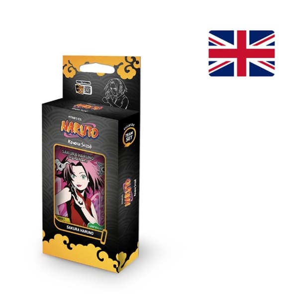 Naruto Mythos Trading Card Game (TCG): Set 01 - Konoha Shido - Team Set (2nd Edition): Sakura Haruno (3 Boosters)
