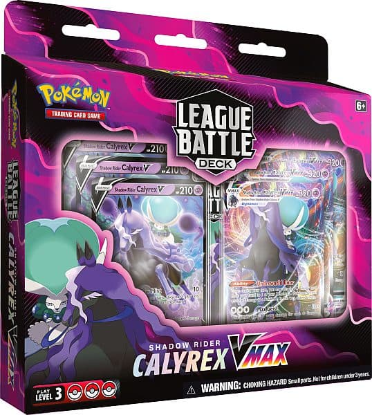 Pokemon League Battle Deck: Shadow Rider Calyrex VMAX (2022)