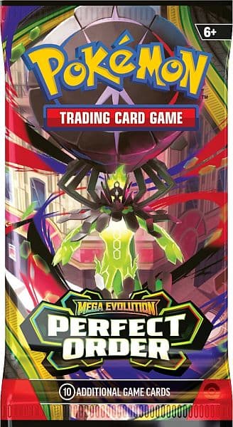 Pokemon Booster Pakke - ME03 - Mega Evolution: Perfect Order
