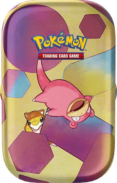 Pokemon Tin Kasse - 2023 Fall Scarlet & Violet: 151 Mini Tin: Slowpoke (2 Boosters & MÃ¸nt)