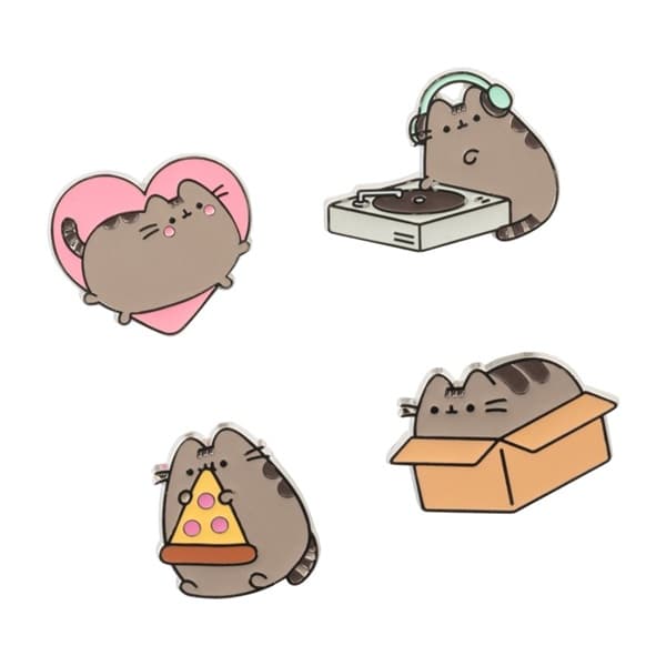 Pusheen - Pin Badges 4-Pack