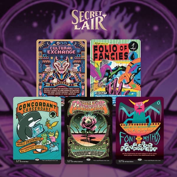 Secret Lair Drop Series (2025): The Ultimate Pencil Superdrop: Secret Lair x KEXP: You Are Not Alone (Foil)