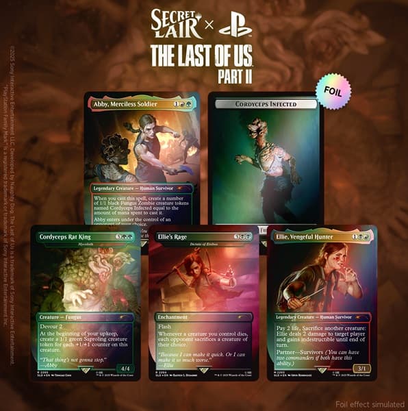 Secret Lair Drop Series (2025): The PlayStation Superdrop: Secret Lair x The Last of Us Part II (Foil)