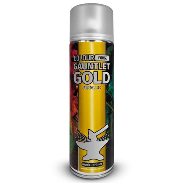 The Colour Forge Spray: Gauntlet Gold - 500ml