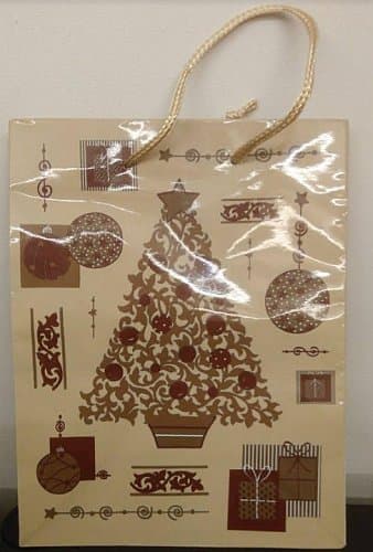 Gift Bag: Christmas/Holidays/Juletema - Medium (TilfÃ¦ldig Variant)