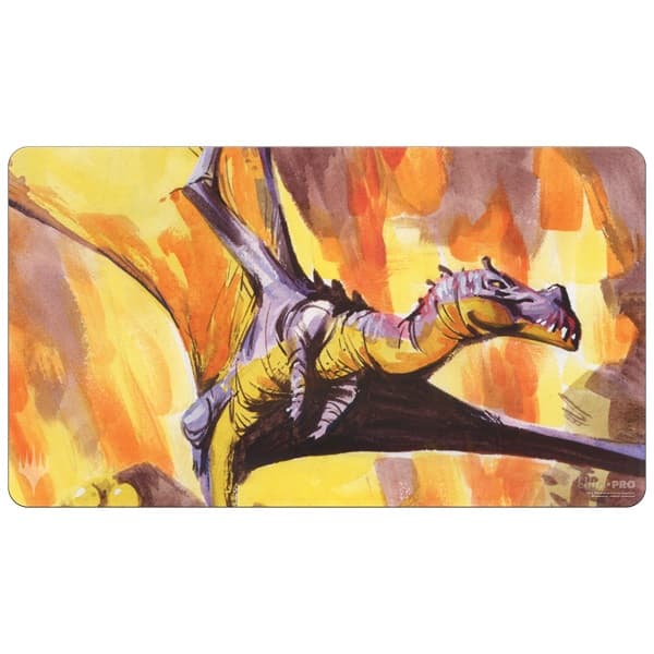 Magic SpillemÃ¥tte (Playmat) - The Lost Caverns of Ixalan: V7 - Bonehoard Dracosaur - Ultra Pro #38100