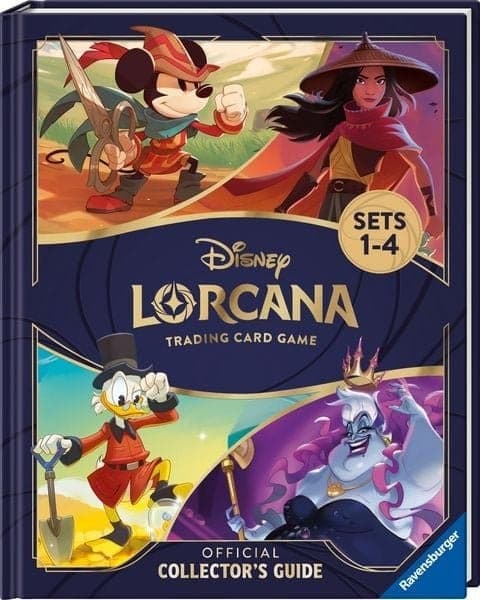 Disney Lorcana TCG: Official Collector's Guide Book: Sets 01-04