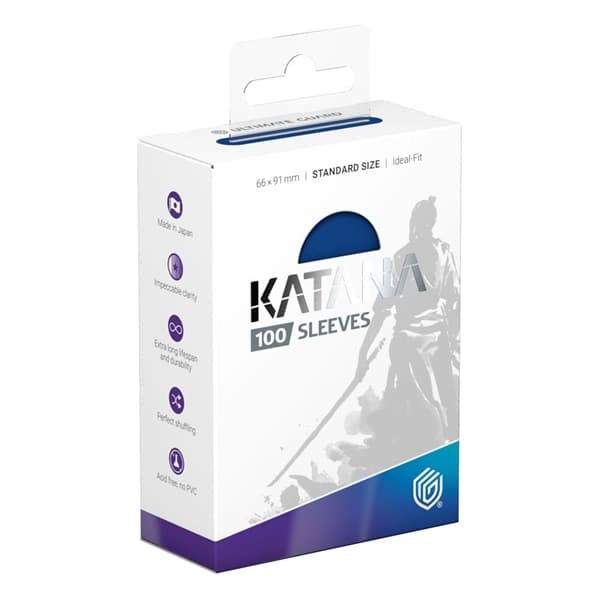 Ultimate Guard - Katana Sleeves (Kortlommer) - Standard Size Blue Bird (100 Sleeves)
