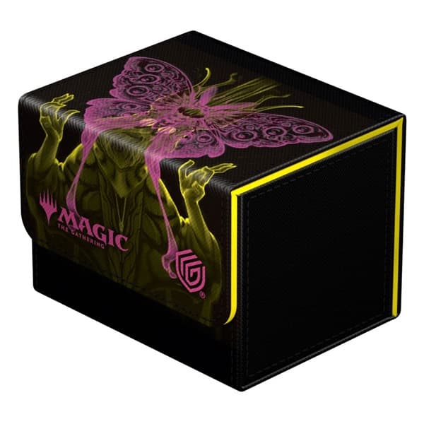 Ultimate Guard Sidewinder Deck Case (Deck Box) 100+ Standard Size XenoSkin Magic: The Gathering - Duskmourn: House of Horror: Victor, Valgavothâs Seneschal