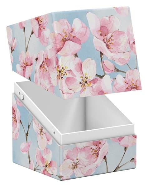 Ultimate Guard Return To Earth Boulder Deck Case (Deck Box) 100+ Standard Size: Floral Places - Cherry Blossom