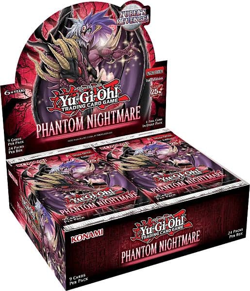 Yu-Gi-Oh! Booster Pakke Phantom Nightmare Booster Display - Box med 24 Pakker