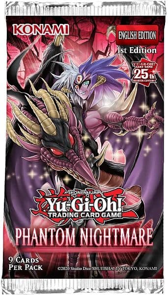 Yu-Gi-Oh! Booster Pakke Phantom Nightmare Booster Pack